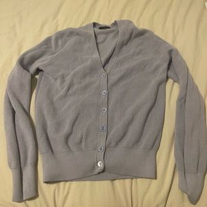 j.crew purple sweater. size med